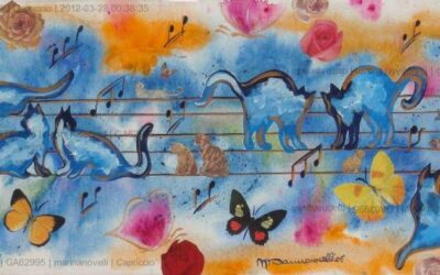 Personale di Marina Novelli: Musical Cats Show