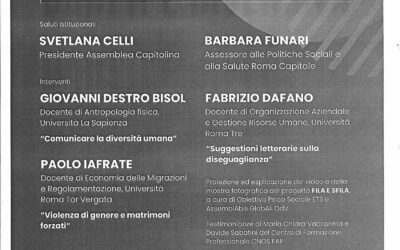 DIRITTI E DIVERSITA’. Convegno